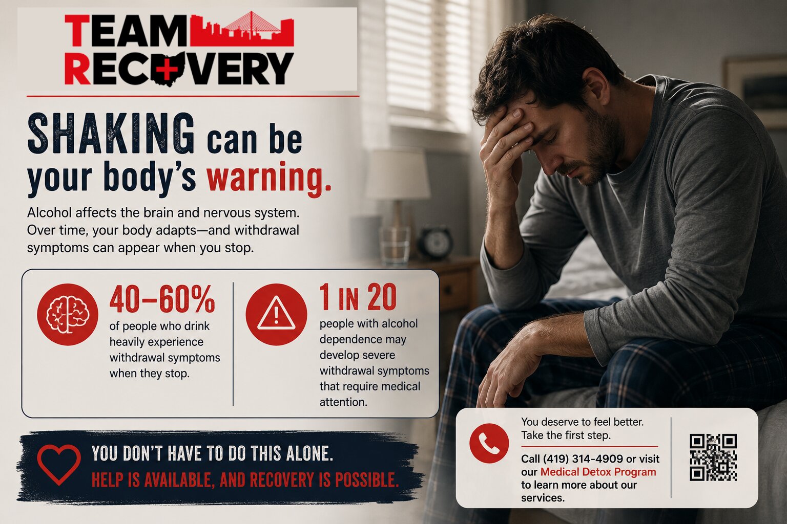 Why You Wake Up Shaking After Drinking and What It Means